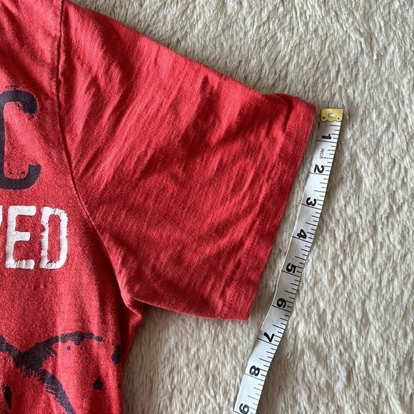 Aeropostale Short sleeve shirt red size Large - Picture 16 of 16